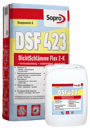 SOPRO Zaprawa uszczelniająca elastyczna KOMPONENT A DSF 423 24kg (423/24A)