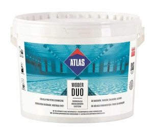 ATLAS WODER DUO Hydroizolacja dwuskładnikowa op. 12kg + 4 kg (WODER DUO-16)