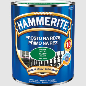 HAMMERITE Farba do metalu, na rdzę, Połysk Zielony 0,7L (5093939)