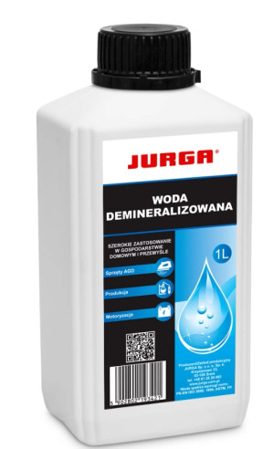 JURGA Woda Demineralizowana 1L/op. (06.01.27.01.10.00)