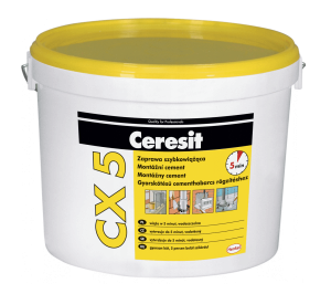 Ceresit CX 5 Cement montażowy 5kg wiaderko (1497370)