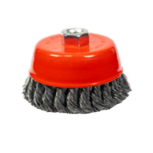 GermaFlex Szczotka czołowa pleciona 100mm M14 (SZC 00013)rn