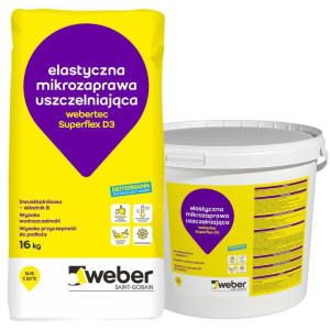 WEBER TEC Superflex D3 proszek 16kg komponent B (14SUP0D3/16/PROS)