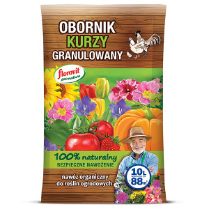 FLOROVIT PRO Natura obornik kurzy 10l