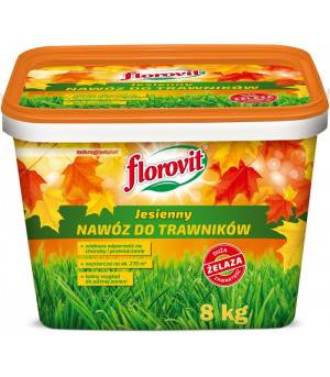 FLOROVIT nawóz jesienny do trawnika 8 kg