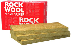 ROCKWOOL Wełna SUPERROCK 0,035 50mm 1000/610 9,15m2/op.274,5m2/pal. (127413)