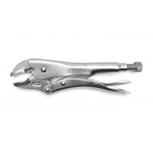 PRO Szczypce zaciskowe zakrzywione 210mm BY-CR21-SZZN (3-01-18-01-109)