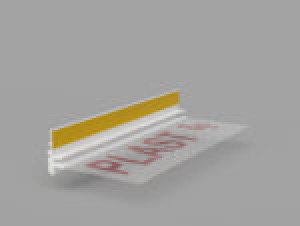 BELLA PLAST Listwa przyokienna BP13 MIDI z uszczelką i siatką L250 9mm/3mm 25szt/op. (BP13 MIDI L250)