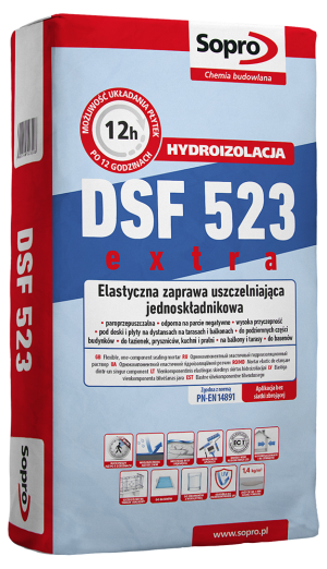 SOPRO Zaprawa uszczelniająca jednoskładnikowa DSF 523 20kg (523/20) (7752320)