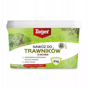 TARGET Nawóz granulowany do trawnika z mchem 4kg