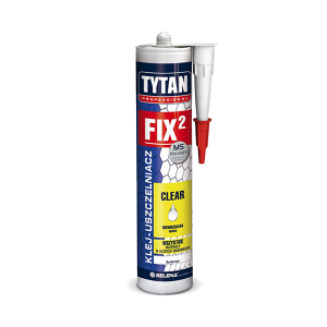 TYTAN PROFESSIONAL FIX2 CLEAR Klej-Uszczelniacz 290 ml transparentny (10041243)