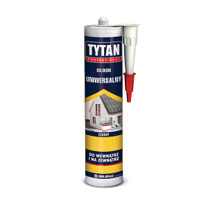 TYTAN PROFESSIONAL Silikon Uniwersalny 280 ml czarny (10041623)