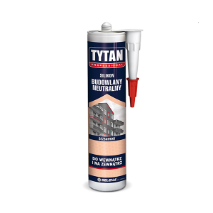 TYTAN PROFESSIONAL Silikon Budowlany Neutralny 280 ml transparentny (10041698)