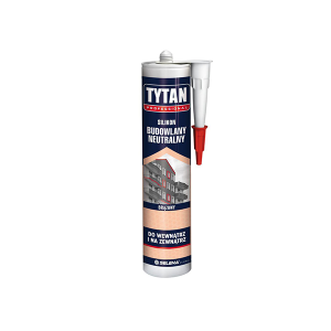 TYTAN PROFESSIONAL Silikon Budowlany Neutralny 280 ml brązowy (10041696)