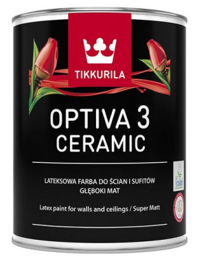 Tikkurila Farba Baza C Optiva Ceramic Super Matt 3 0,9L/op. (C183905301)