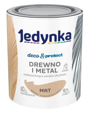 Jedynka Decou0026Protect Drewno i Metal mat beżowy 0,7L/op. (710006329)