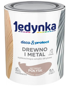 Jedynka Decou0026Protect Drewno i Metal satynowy połysk brązowy 0,7L/op. (710006366)
