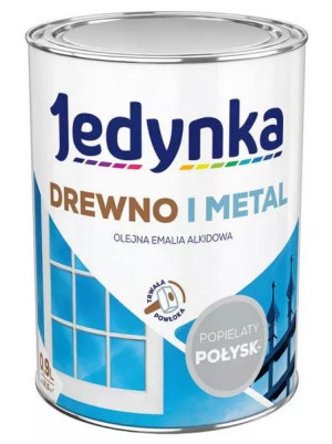 Jedynka Drewno i Metal połysk popielaty 0,9L/op. (710006430)