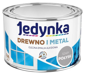 Jedynka Drewno i Metal połysk szary 0,36L/op. (710006436)