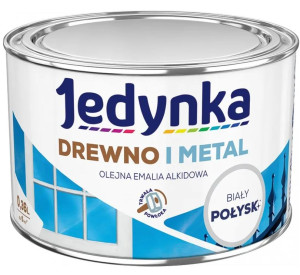 Jedynka Drewno i Metal połysk biały 0,36L/op. (710006464)