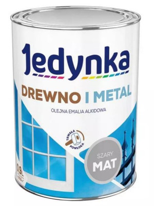 Jedynka Drewno i Metal Mat Szary 0,9L/op. (710006394)