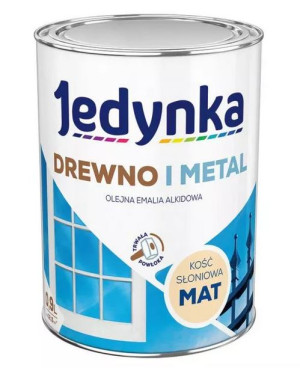 Jedynka Drewno i Metal Mat Kość Słoniowa 0,9L/op. (710006406)