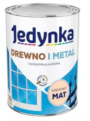 Jedynka Drewno i Metal Mat Kremowy 0,9L/op. (710006407)