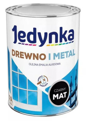 Jedynka Drewno i Metal Mat Czarny 0,9L/op. (710006414)