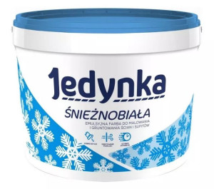 Jedynka Farba wewnętrzna emulsyjna biała 3L/op. (457499)