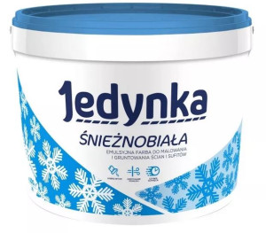 Jedynka Farba Śnieżnobiała 10L/op. 44sz/pal.(457501) (stary:710005950)