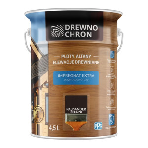 DEKORAL Drewnochron Extra Palisander Średni 4,5L (364433)