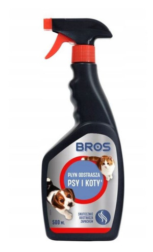 BROS płyn odstrasza psy i koty 500 mll (448)