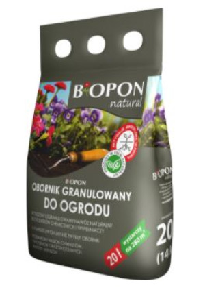 BIOPON Obornik granulowany do ogrodu 10L (1161)