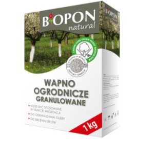 BIOPON Wapno ogrodnicze granulowane 3kg (1541)