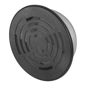 AWENTA Osłona wentylacyjna metalowa FI100mm Grafit (MVZ10GR)