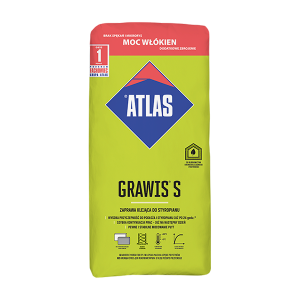 ATLAS GRAWIS S Zaprawa klejąca do styropianu 25kg 48szt./pal. (GRAWIS-S)