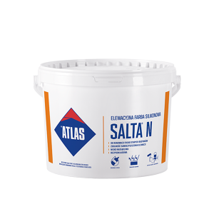 ATLAS Farba silikonowa SALTA N BAZA Biała 10L 30szt./pal. (BAN-SAH-000-110)