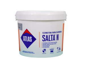 ATLAS Farba silikonowa SALTA N BAZA Szara 10L 30szt./pal. (BAN-SAH-000-310)