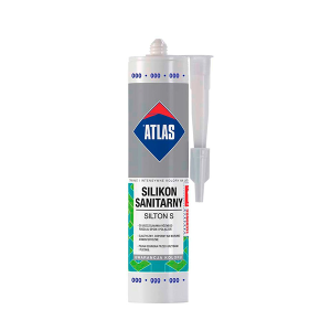 ATLAS Silikon SILTON S kolor 204 Czarny 280ml (SILTON-S-204-N2)