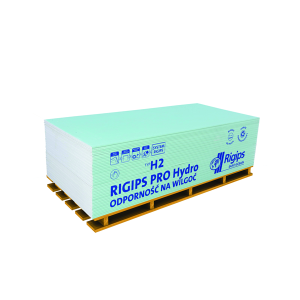 RIGIPS Płyta PRO Hydro typ H2 GKBI 1200x2600x12,5 64szt/pal. (11620122)