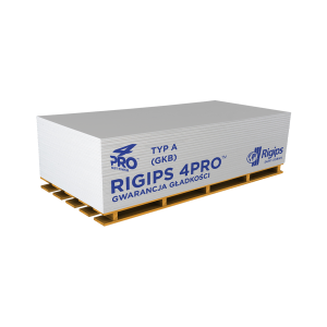RIGIPS Płyta 4PRO typ A GKB 1200x2000x12,5 62szt/pal. 4 x fazowana (11620600)
