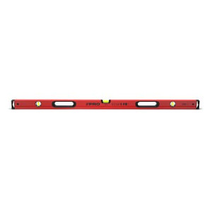 PRO Poziomica czerwona z uchwytem S800 120cm (3-01-01-BE-120)