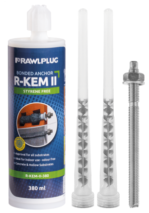 RAWLPLUG Kotwa wklejana poliestrowa bez styrenu R-KEM II 300ml (R-KEM II 300)