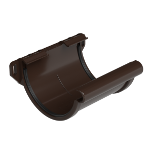 GALECO PVC Łącznik rynny 130 grafitowy (1011-130-721S-LAR000)