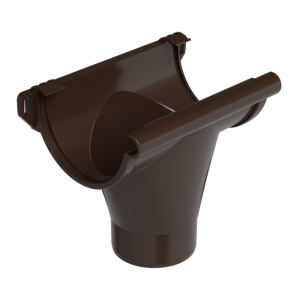 GALECO PVC Odpływ 130/100 grafitowy (1011-130-721S-OPN100)