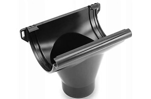 GALECO PVC Odpływ 130/80 grafit (RE130-A-OP080-G)