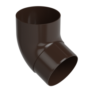 GALECO PVC Kolano 80mm/67° Grafit (RAL7021) (1012-080-721S-KOL067)