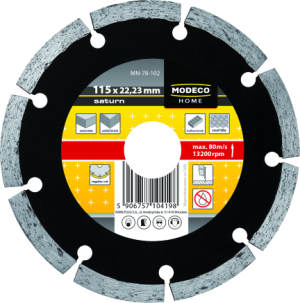 MODECO HOME Tarcza diamentowa segmentowa SATURN 230mm (MN-78-105)
