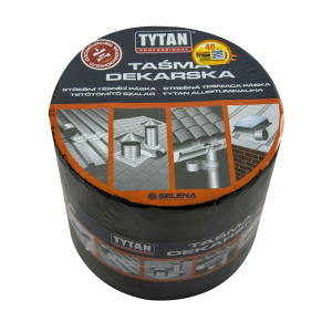 TYTAN Taśma RS TAPE dekarska uszczelniająca wzmocniona aluminium 20cm/10m (10045370)