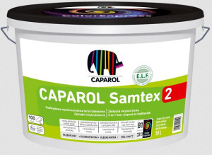 CAPAROL Samtex 2 B1 Farba lateksowa do codziennego stosowania gdy najważniejszy jest czas wykonanioa na dużych powierzchniach 10l (951771)